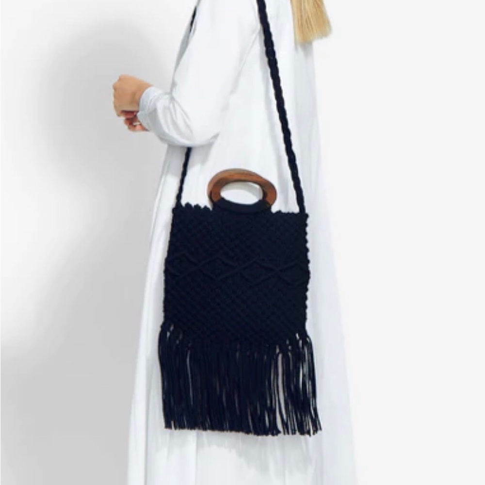 Danielle Nicole Macrame Handbag - image 2